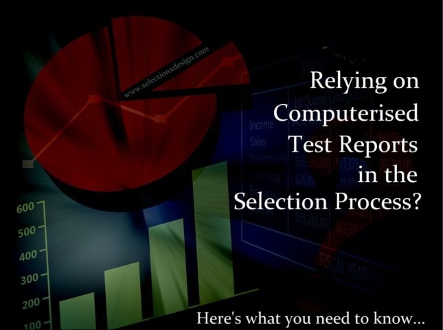 computerised test reports - what to consider