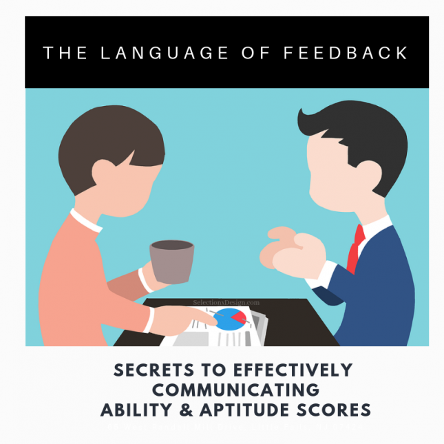 Sectets to psychometric assessments feedback